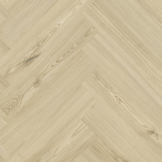 Tarkett iD Naturals 70 - Brushed Elm Natural 261056034 | Fischgrät-Optik | Klebe-Vinylboden