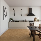 Tarkett iD Naturals 70 - Chatillon Oak Honey 261056035 | Fischgrät-Optik | Klebe-Vinylboden