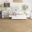 Tarkett iD Naturals 70 - Chatillon Oak Natural 261056036 | Fischgrät-Optik | Klebe-Vinylboden