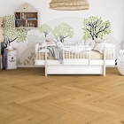 Tarkett iD Naturals 70 - Nomad Oak Toast 261056043 | Fischgrät-Optik | Klebe-Vinylboden