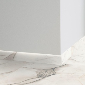 Tarkett - PVC-Sockelleiste Carrara Grande White 26646044