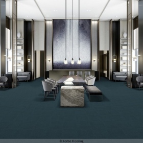 Forbo Tessera Layout - 2147 Teal | Teppichfliese