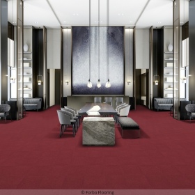 Forbo Tessera Layout - 2142 Cherry | Teppichfliese