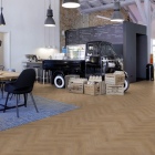 Project Floors - PW 5001 HBX | Fischgrät-Optik | floors@work | Klebe-Vinylboden