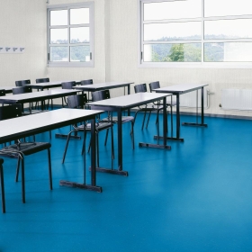 Gerflor DLW Colorette Neocare - Poppy Blue 0123 | Linoleum