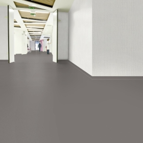 Gerflor DLW Uni Walton Neocare - Broken Grey 0082 | Linoleum