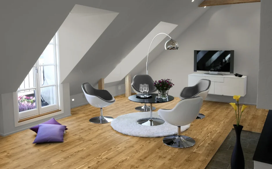 Küchenboden in Holzoptik