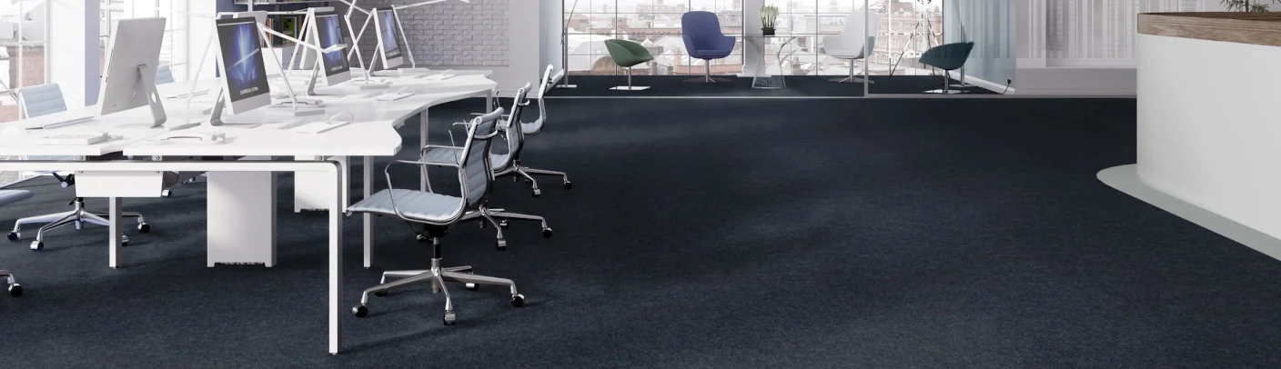 Büroteppich aus Nadelvlies