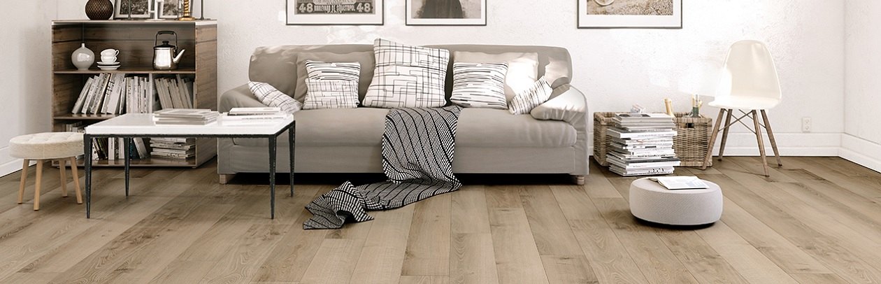 Laminat in Eiche-Optik