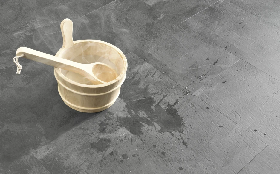 Wasserdichter Badezimmerboden