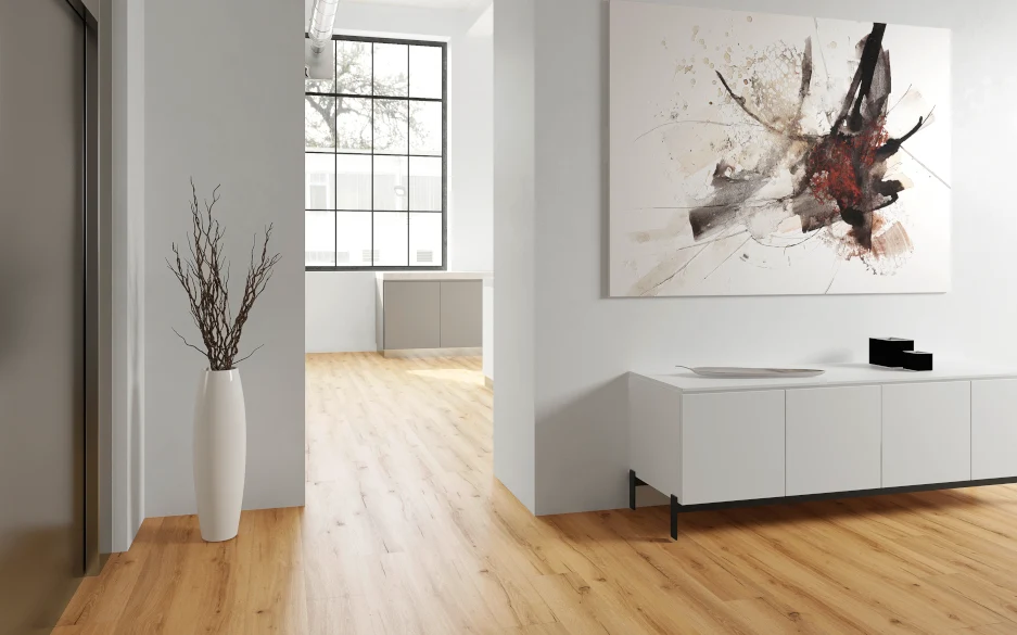 Flurboden in Holzoptik