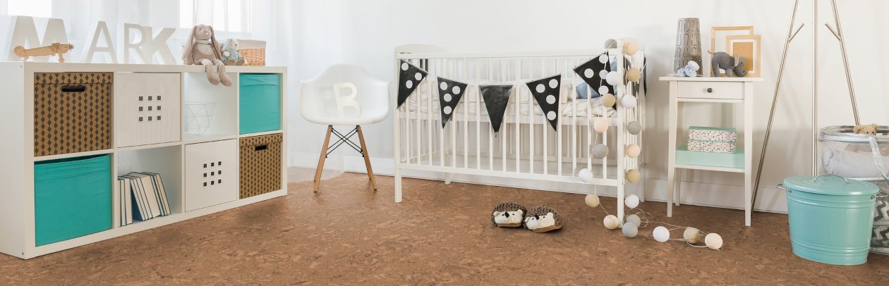 Korkboden als natürlicher Kinderzimmer-Boden