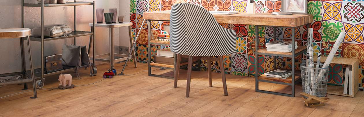 Laminat in Holzoptik als Kinderzimmer-Boden