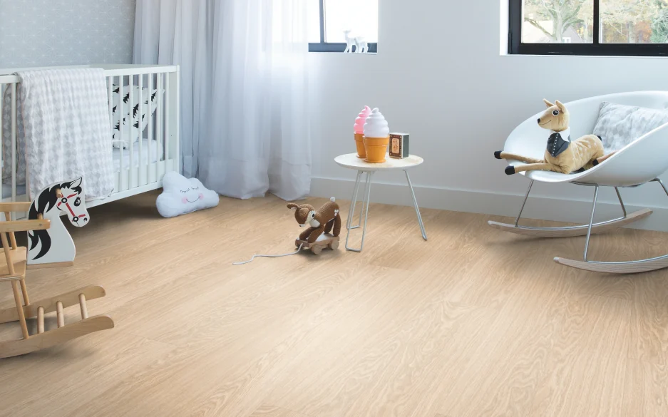 Vinylboden in Holzoptik als Kinderzimmer-Boden