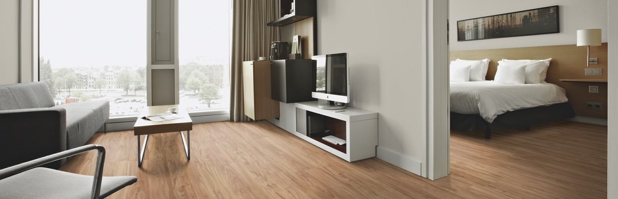 Linoleum als Schlafzimmerboden