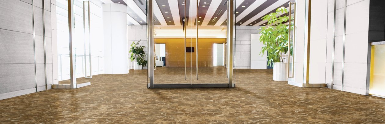 PVC-/Vinylboden in Marmoroptik