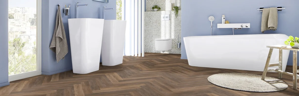 PVC-Boden im Bad: Vinylboden