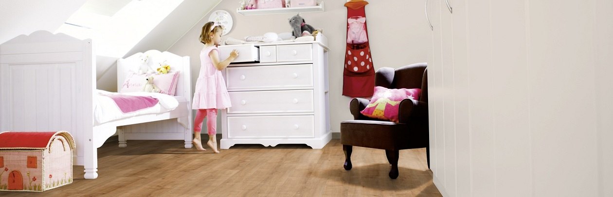 Kindgerechter Schlafzimmerboden