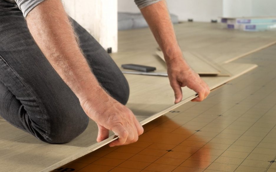 Trittschalldämmung für HDF-Vinyl