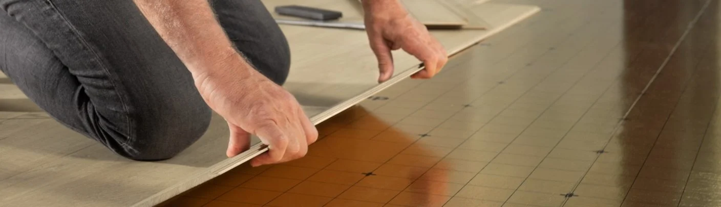 Trittschalldämmung für HDF-Vinyl