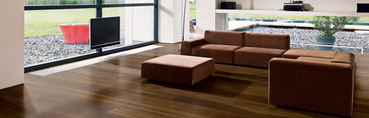 Parkett im Wohnzimmer