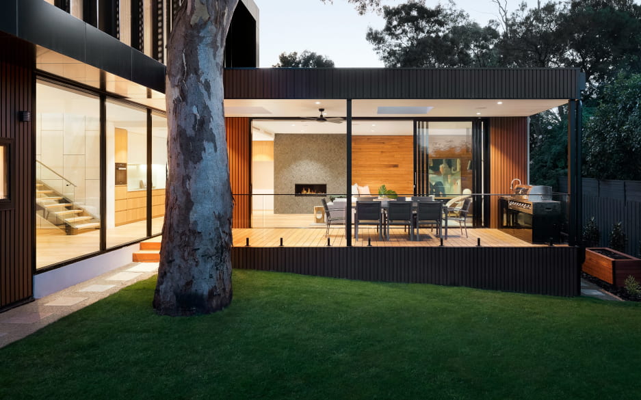 Designboden im modernen Zuhause