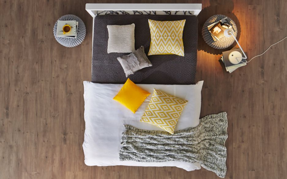 Designboden in Holzoptik