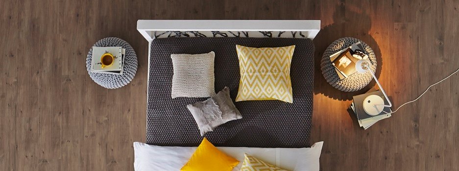 Designboden in Holzoptik