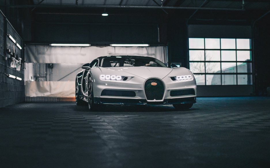 Garagenboden aus PVC-Fliesen