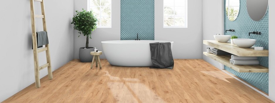 Klebevinyl im Feuchtraum