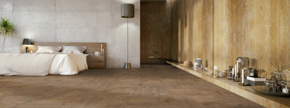 Klick-PVC-Boden in Holzoptik