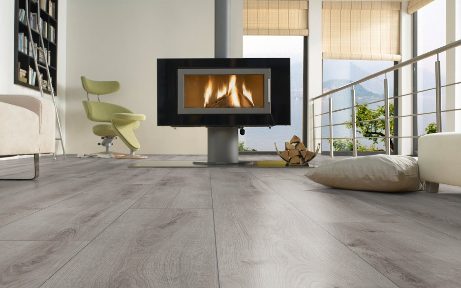 Laminat mit Klicksystem als Wohnraumboden