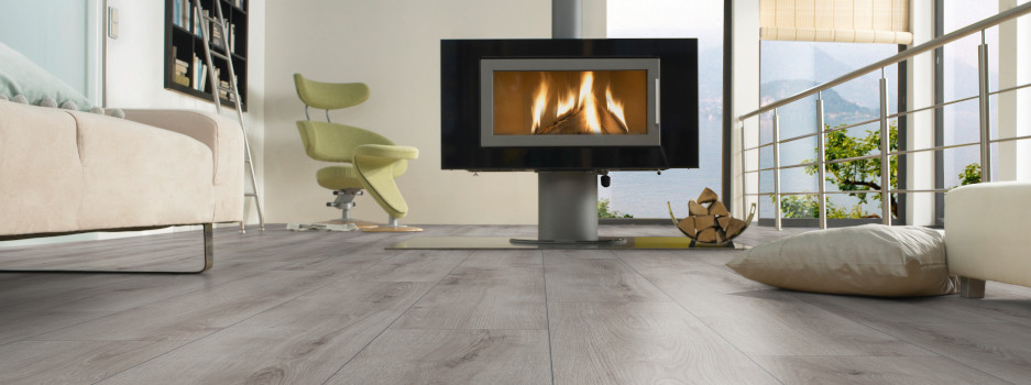 Laminat mit Klicksystem als Wohnraumboden