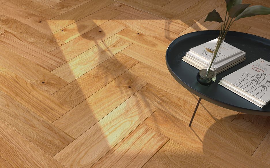 Parkett mit Dielenoptik