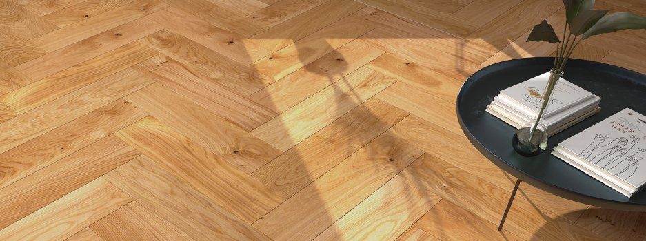 Parkett mit Dielenoptik