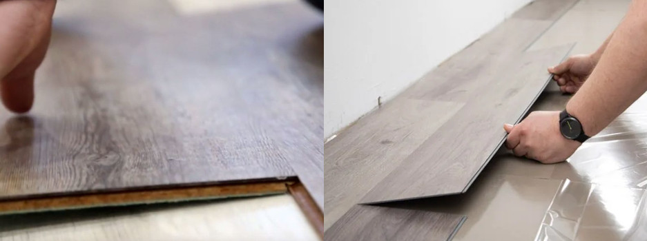 PVC-Boden mit Klicksystem