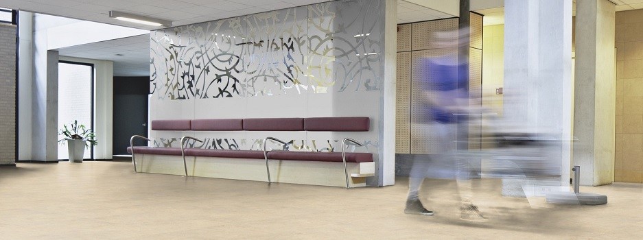 Linoleum in Krankenhaus