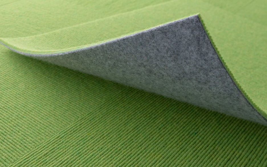Teppichplatten in Detailaufnahme