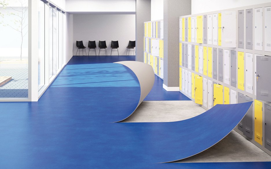 Vinyl oder PVC als Bodenbelag