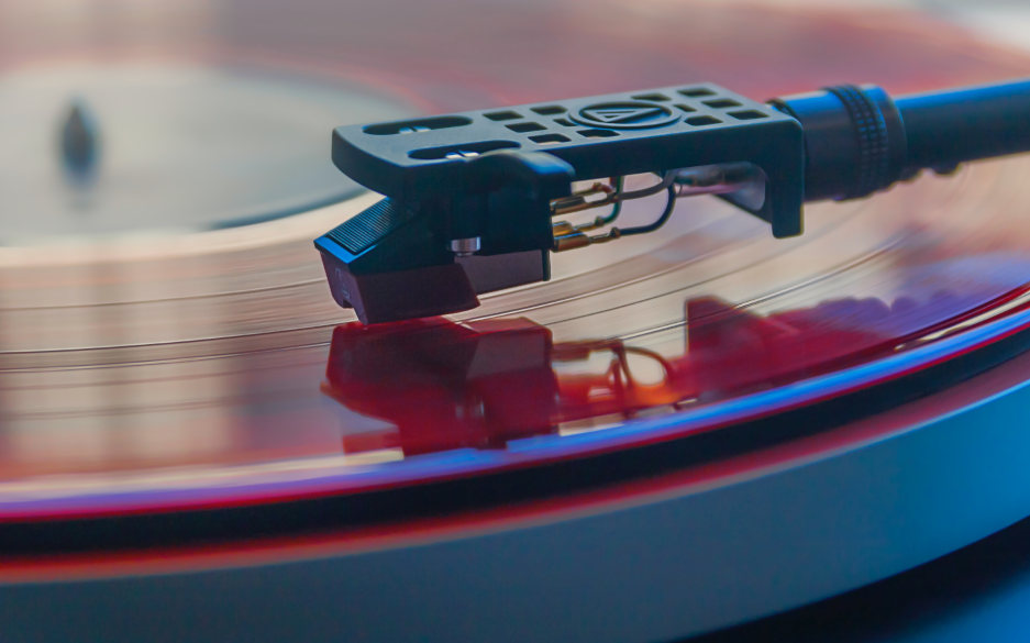 Schallplatte aus Vinyl