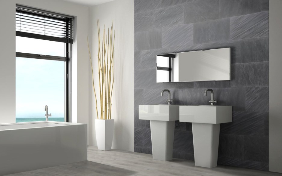 Vinyl-Wandfliesen in Küche & Bad