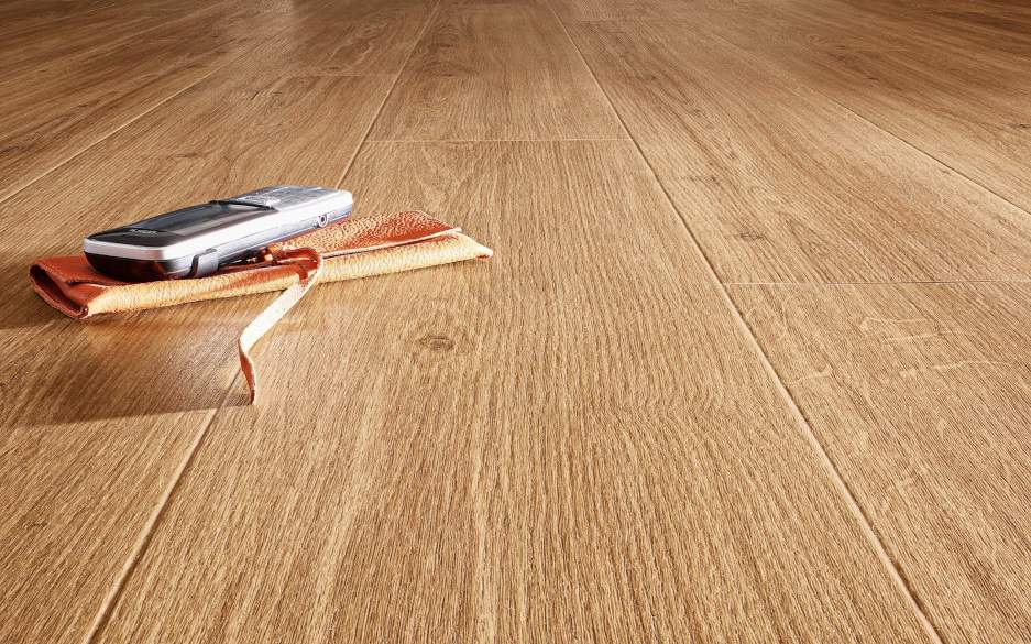 Vinylboden mit Mikrofase