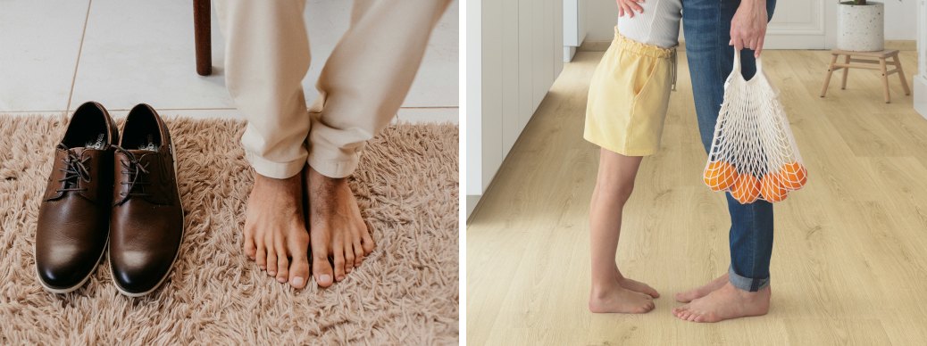 Warme Bodenbeläge: Teppich vs. Vinylboden